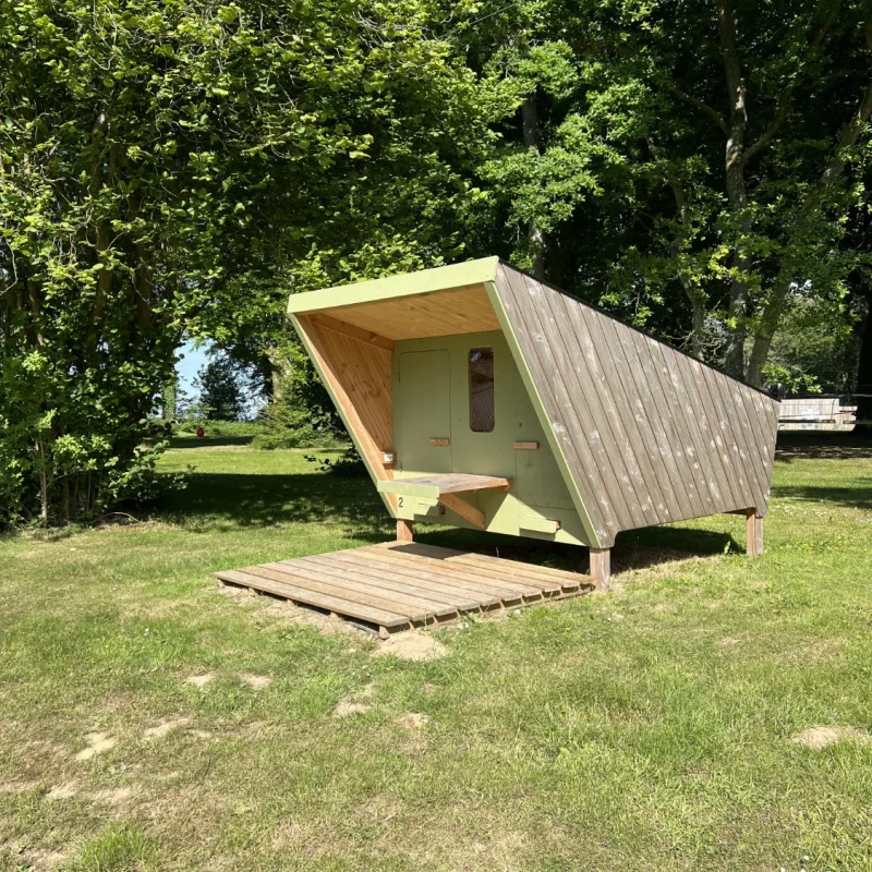 Cabane Bois Etretat Aventure