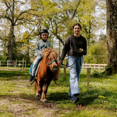 Balade poney Etretat Aventure Juliette Banville